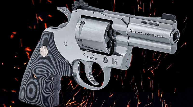 Quiet Drop: New Colt Python Combat Elite 3-Inch Revolver - Guns - News