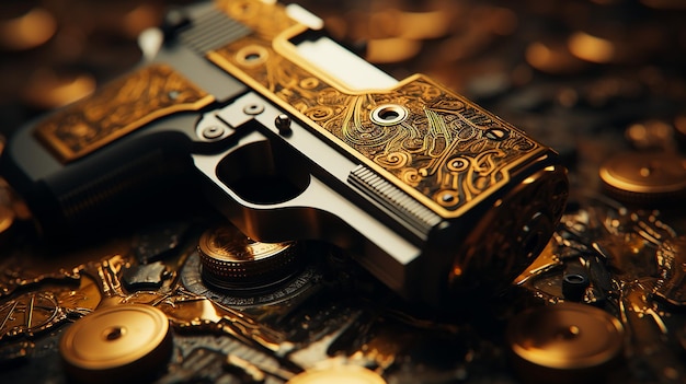 SK Customs Unveils the Gods of Olympus-Athena Edition 1911: A New Era in Firearms Design